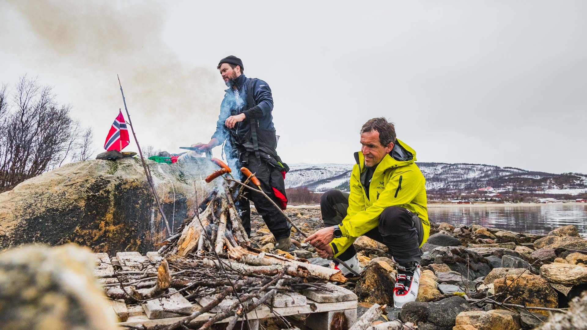 Skitouren Am Norwegischen Nationalfeiertag