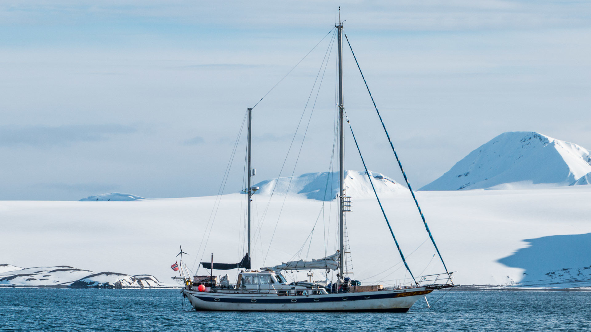 Skitouren Vom Segelschiff